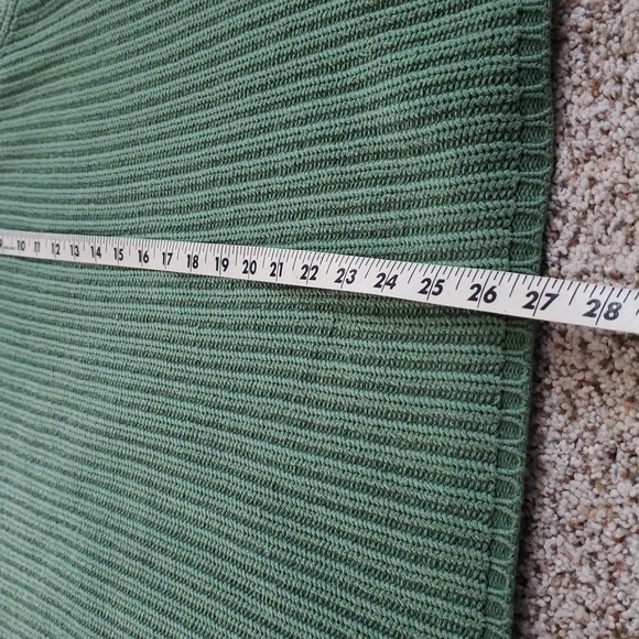 100% Cotton Sweater 2X Soft Green - Picture 7 of 7